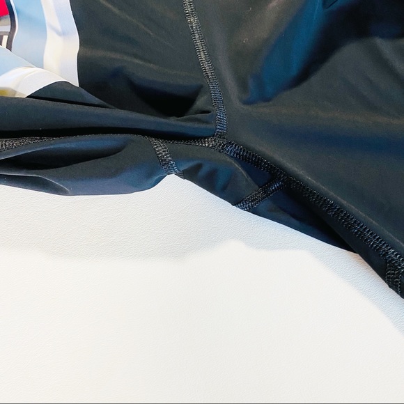 Sweaty Betty Black Geo Print Zero Gravity High-Waisted Crop Leggings, Size Small - Picture 4 of 11